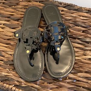 Tory Burch MILLER PATENT LEATHER SANDAL